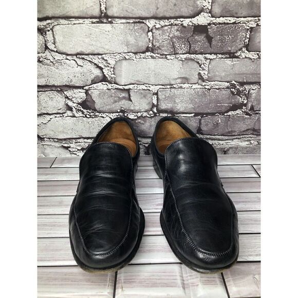 Allen Edmonds Black Leather Slip On Loafers Dress Shoes Men Sz 10D US/43EU - Picture 5 of 16